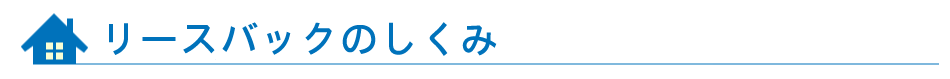 リースバックのしくみ